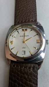 Korean Romanson Elite Cushion Case Vintage Watch