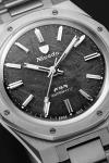Nivada Grenchen F77 Stainless Steel Meteorite Watch