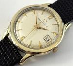 Eterna Matic 14k Gold Swiss Men's Date Watch