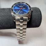 Geneva Elite Blue Dial Men's Vintage Watch