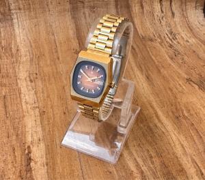 Zodiac Vintage Gold Plated Automatic Ladies Watch