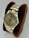 Vintage James Bond Style Two Tone Seiko Watch