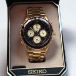 Seiko Flightmaster 7T34 Quartz Chronograph Pilot Watch