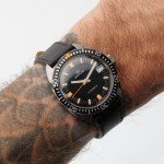 Baylor Vintage Dive Watch with Date, 36mm