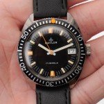 Baylor Vintage Dive Watch with Date, 36mm