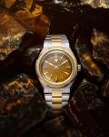 Nivada Grenchen F77 Tiger Eye Automatic Vintage Watch