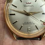 Waltham Vintage 17 Jewels Gold-Plated Mechanical Watch
