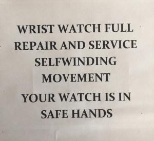 Automatic Vintage Wristwatch with Warranty and Service