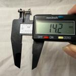 Vintage Zenith Stainless Steel Watch Buckle 14mm