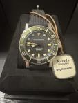 Nivada Grenchen Depthmaster Green Bezel Limited Edition