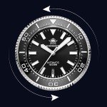 Vintage Automatic Dive Watch for Men - 1000M Waterproof