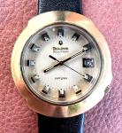 Oversize Vintage Accutron Sputnik Watch with Safirglas