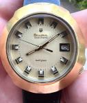 Oversize Vintage Accutron Sputnik Watch with Safirglas