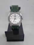 Timex Vintage Automatic Watch with Green Leather Band