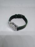 Timex Vintage Automatic Watch with Green Leather Band