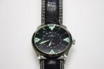Eterna Kontiki Automatic Black Dial Leather Watch