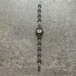 Art Deco Sterling Silver & Marcasite Women's Watch