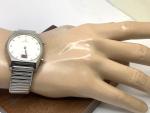 Zenith 1970s Men's Silver Swiss Quartz Watch 504GL