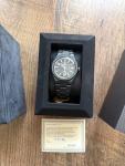 Nivada Grenchen 37mm Black Ceramic Automatic Watch