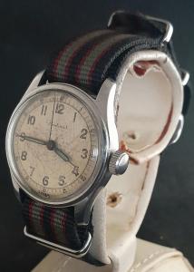 Men's 1940s Vintage Boulevard Military Watch