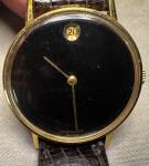 Rare 1972 Movado Museum Gold Plated Watch