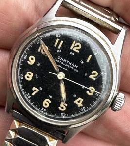 WWII Vintage Chatham Zenith Men’s Pilots Watch