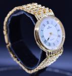 Vintage Croton Gold Tone Quartz Watch, 1990s