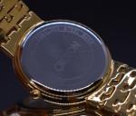 Vintage Croton Gold Tone Quartz Watch, 1990s