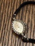 Art Deco Hamilton 14k White Gold Diamond Watch