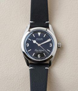 Nivada Grenchen Super Antarctic Black Dial Watch