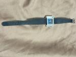 Blue Art Deco Mechanical Wind-Up Watch