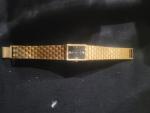 Vintage Gold Tone WITTNAUER Men's Square Watch