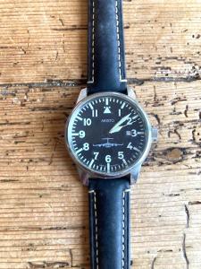 Vintage Aristo Wind-Up Pilot Watch from Germany