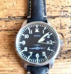 Vintage Aristo Wind-Up Pilot Watch from Germany