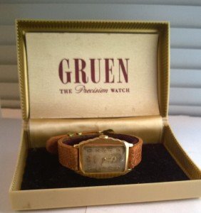 Gruen Guild Art Deco 14K Gold Filled Watch