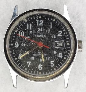 Timex Sprite Military Field Red Hand Watch Parts
