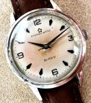 Vintage Eterna Matic Tropical Dial Steel Watch