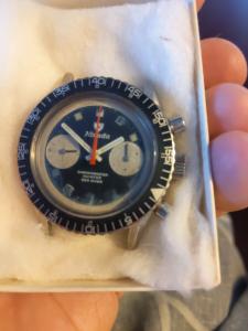 1960's NIVADA GRENCHEN Chronomaster Sea Diver Watch