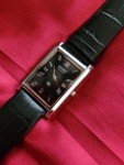 Seiko Vintage Slim Tank Leather Watch