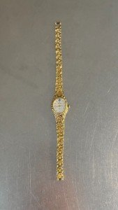 Vintage Elgin Women's Gold Nugget Analog Watch