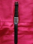Seiko Vintage Slim Tank Leather Watch