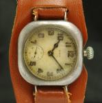 Elgin WW1 Trench Watch Sterling Silver 1918