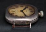 Elgin WW1 Trench Watch Sterling Silver 1918