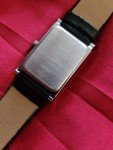 Seiko Vintage Slim Tank Leather Watch
