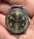 WW2 Era Swiss Military Manual Wind Watch 33mm