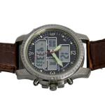Gruen 40mm Men’s Pilot Analog-Digital Watch