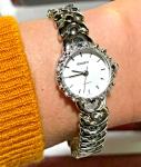 Gruen Quartz Ladies Dress Watch with Diamonds