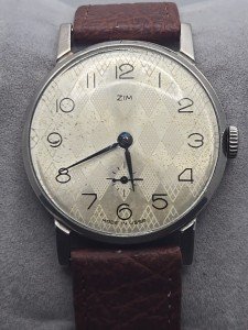 Soviet Era Zim Mechanical Vintage Watch