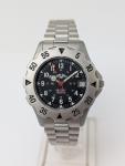 1993 Vintage Military Swiss Diver Watch, Black Dial