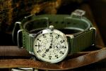 Pobeda Military Pilot Watch with Nylon Strap